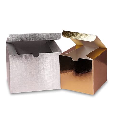 metallic foil tuck top gift boxes|Golden Gift Boxes .